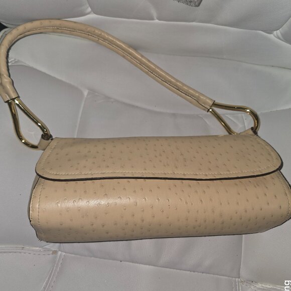 Bueno Faux Ostrich Leather Shoulder Bag - Picture 3 of 3